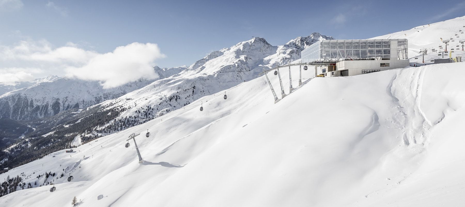 Sölden Giggijochbahn Bergstation