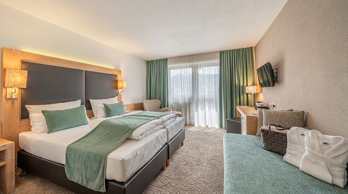 Doppelzimmer Ambiente mit Balkon